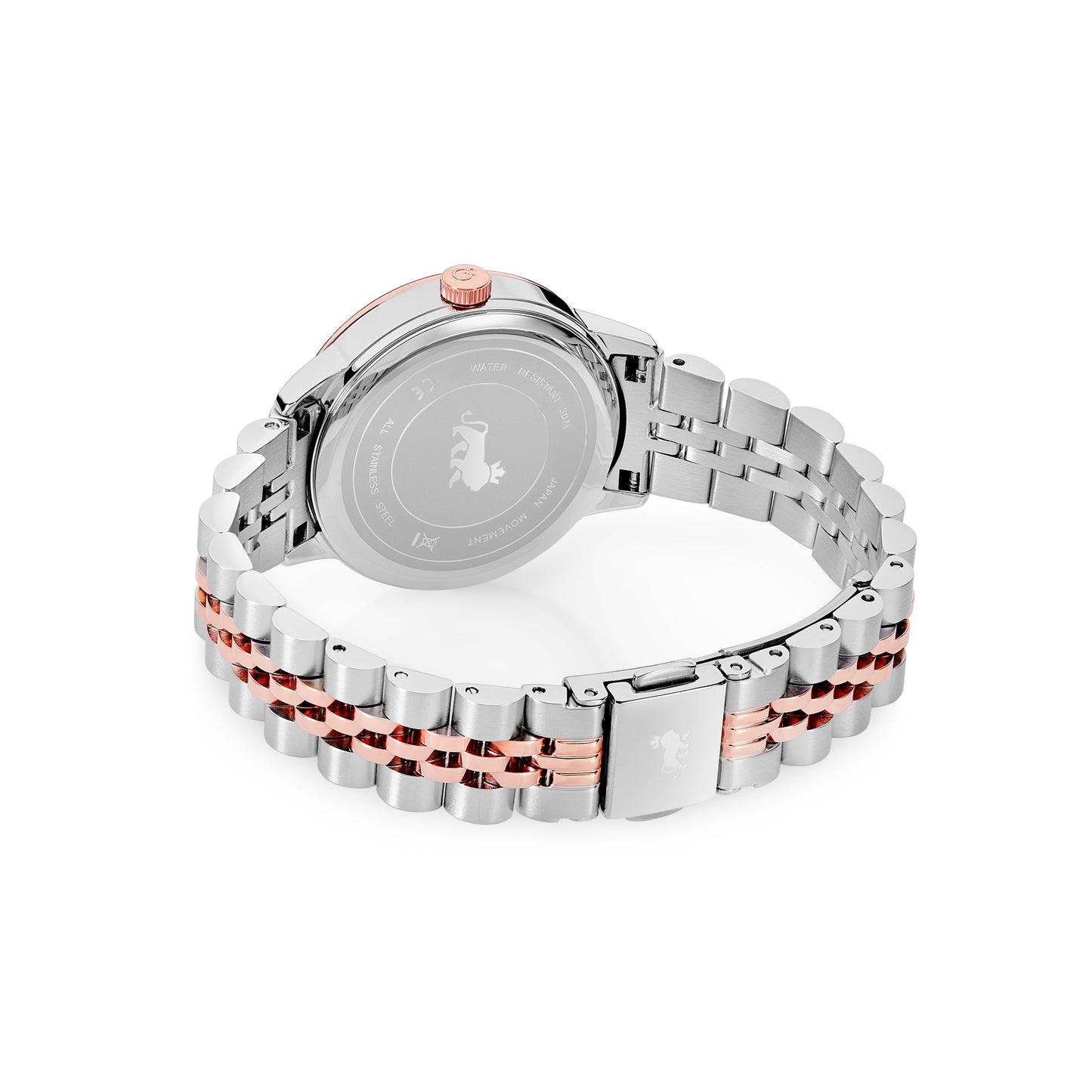 Vivid Link 30mm Rose Gold Pink