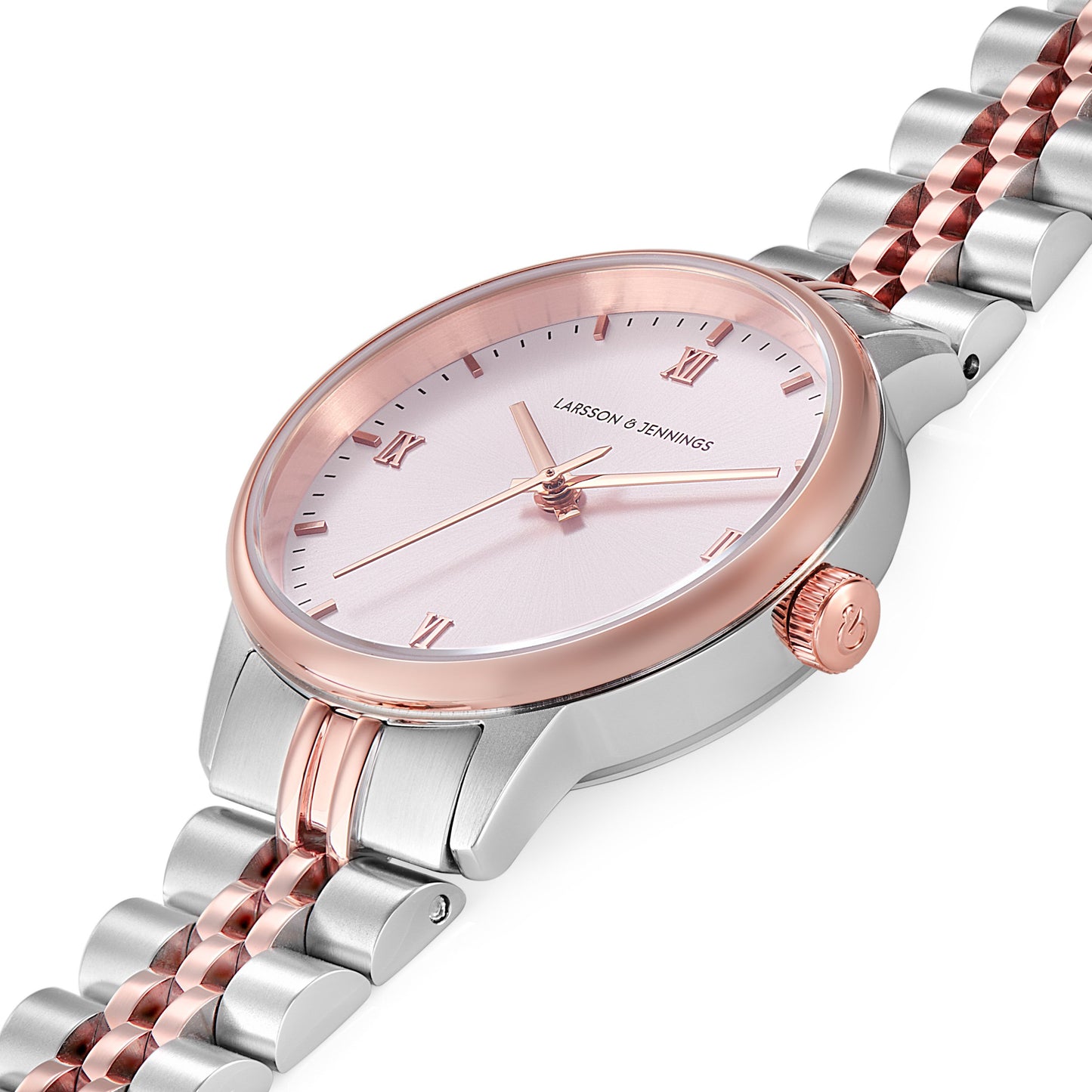 Vivid Link 30mm Rose Gold Pink