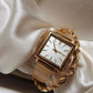 Norse Milanese 34mm Rose Gold Satin-White