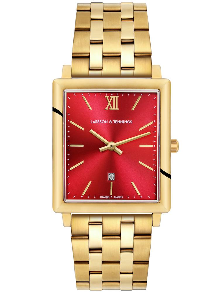 Solaris Norse Vasa Link 40mm Gold Red