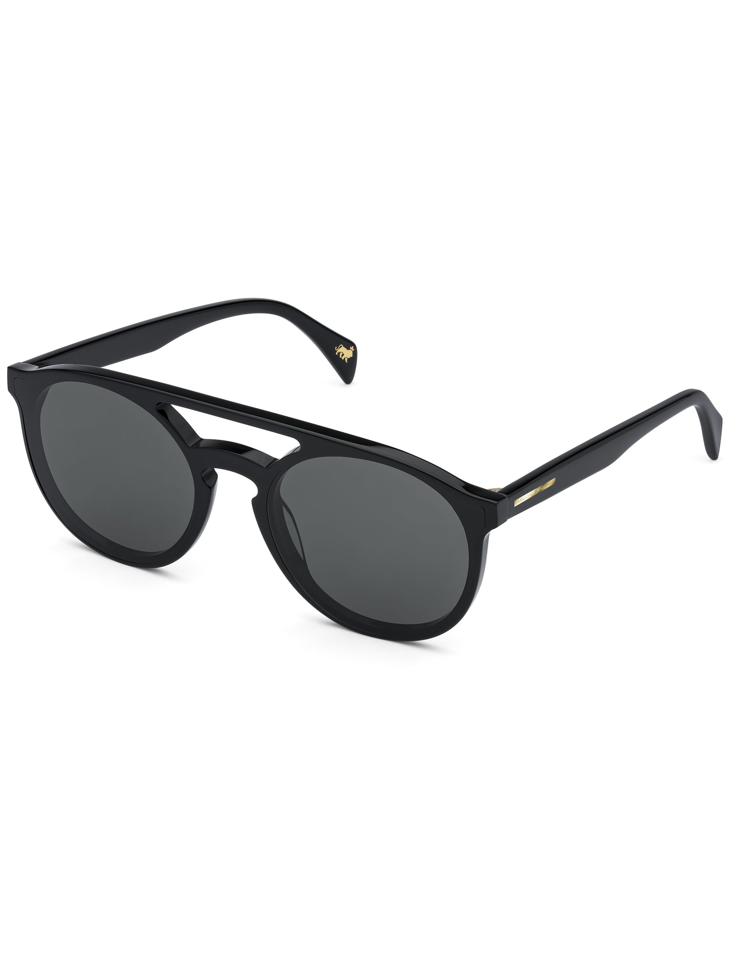 Black Aviator Sunglasses