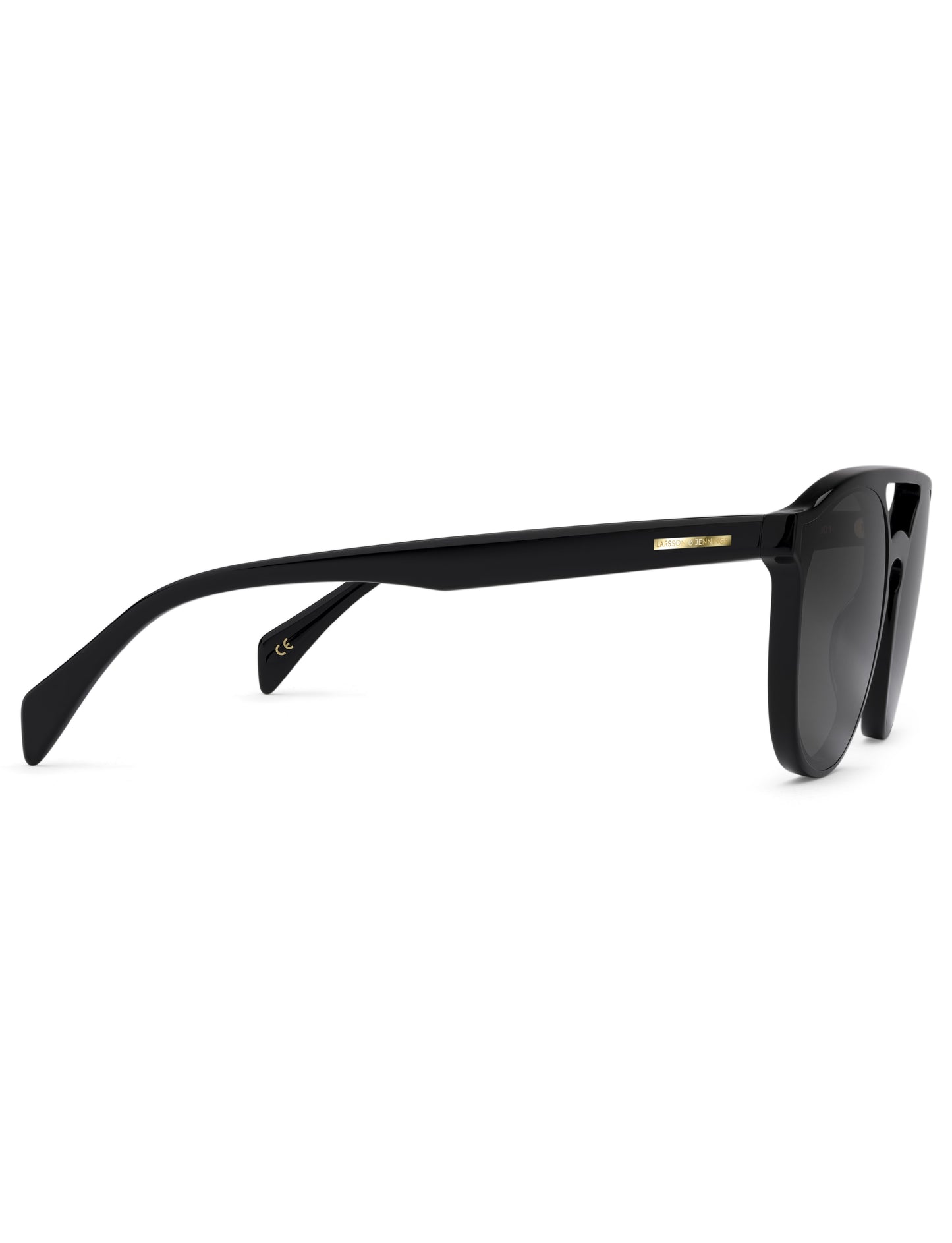 Black Aviator Sunglasses