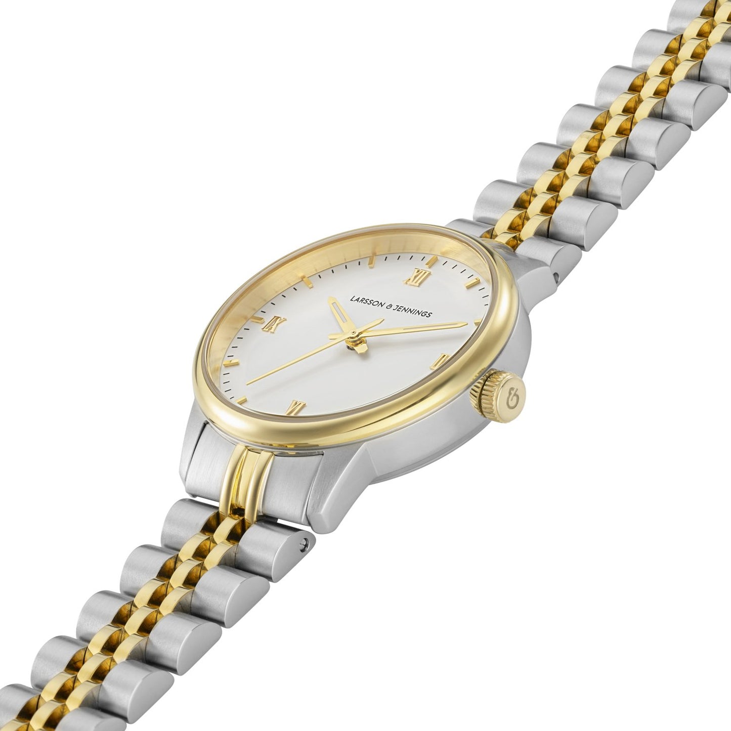 Vivid Link 38mm Silver Gold White