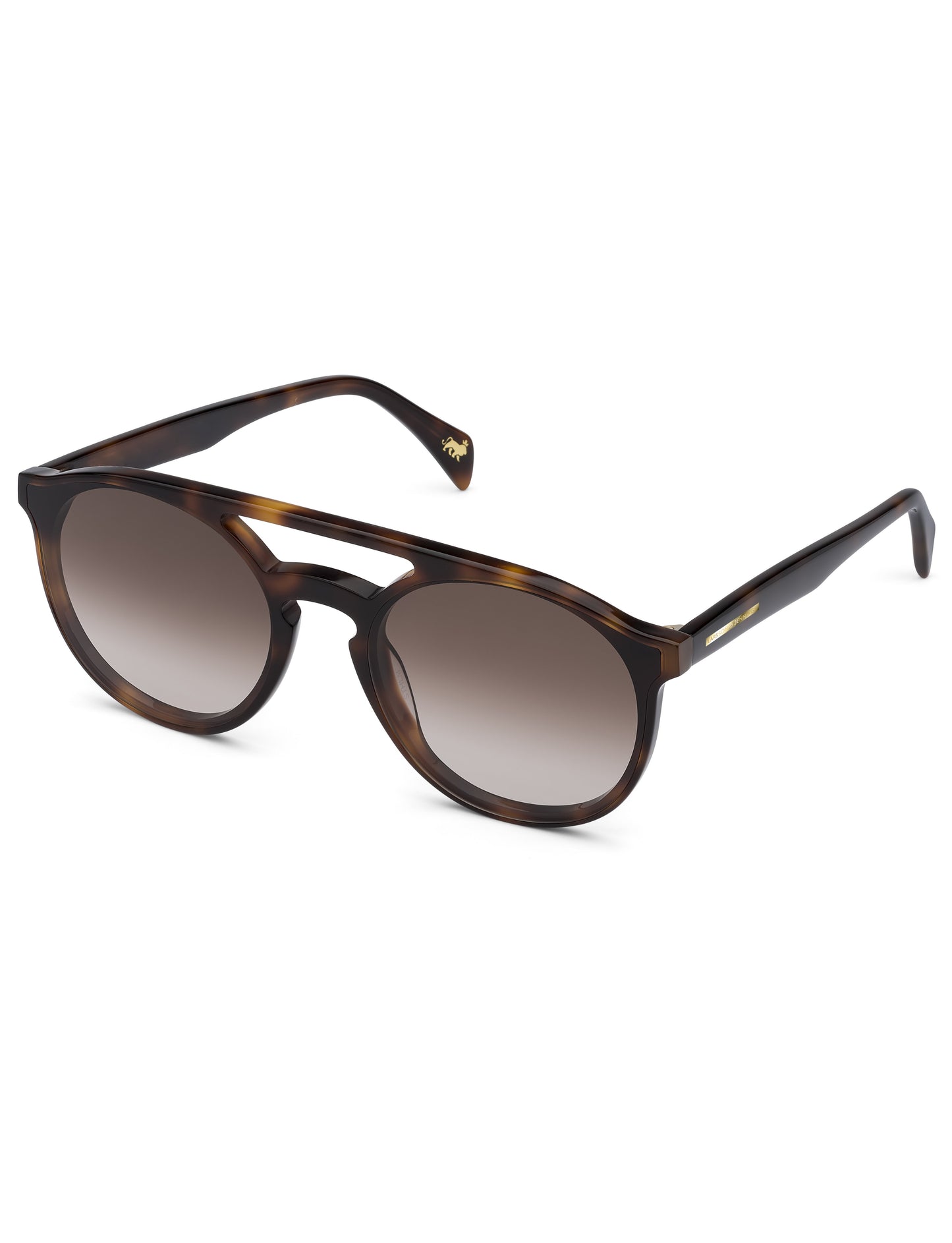 Dark Havana Aviator Sunglasses
