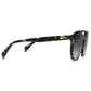Grey Havana Aviator Sunglasses