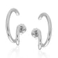 Silver Liv Earrings