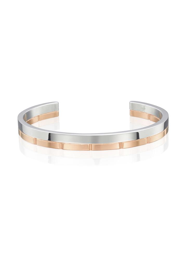 Rose Gold Link Bangle