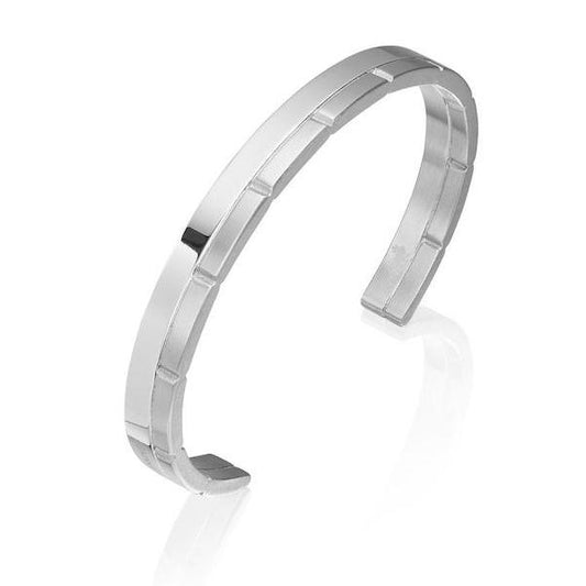 Silver Link Bangle