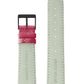 18mm Red Strap with Black Buckle