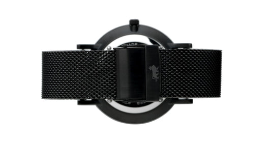 18mm Black Milanese Strap