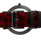 WILD LUGANO 40MM BLACK BLACK RED-CHEETAH