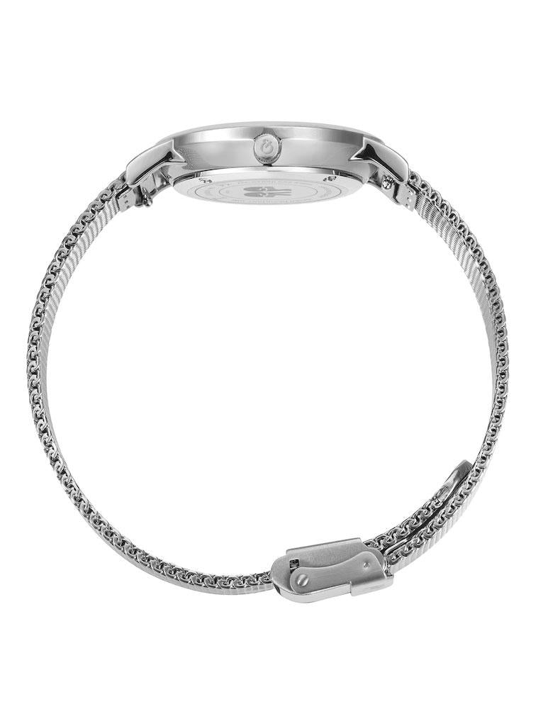 Code Dot Milanese 33mm Silver Black