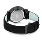 Code Dot Leather 38mm Black Blue