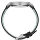 Code Classic Leather 38mm Silver Black