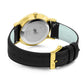 Code Classic Leather 38mm Gold Black