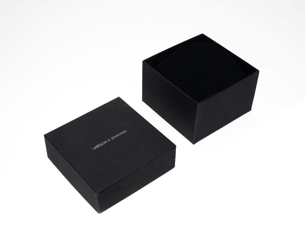 Lj Classic Norse Vasa Link 40mm Gold Black