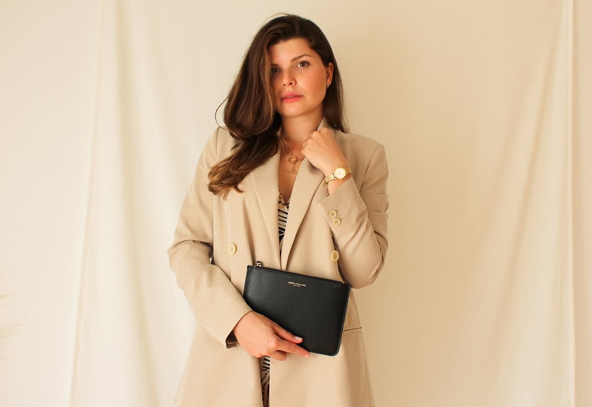 Signe Clutch Beige