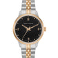 Vivid Link 30mm Rose Gold Black