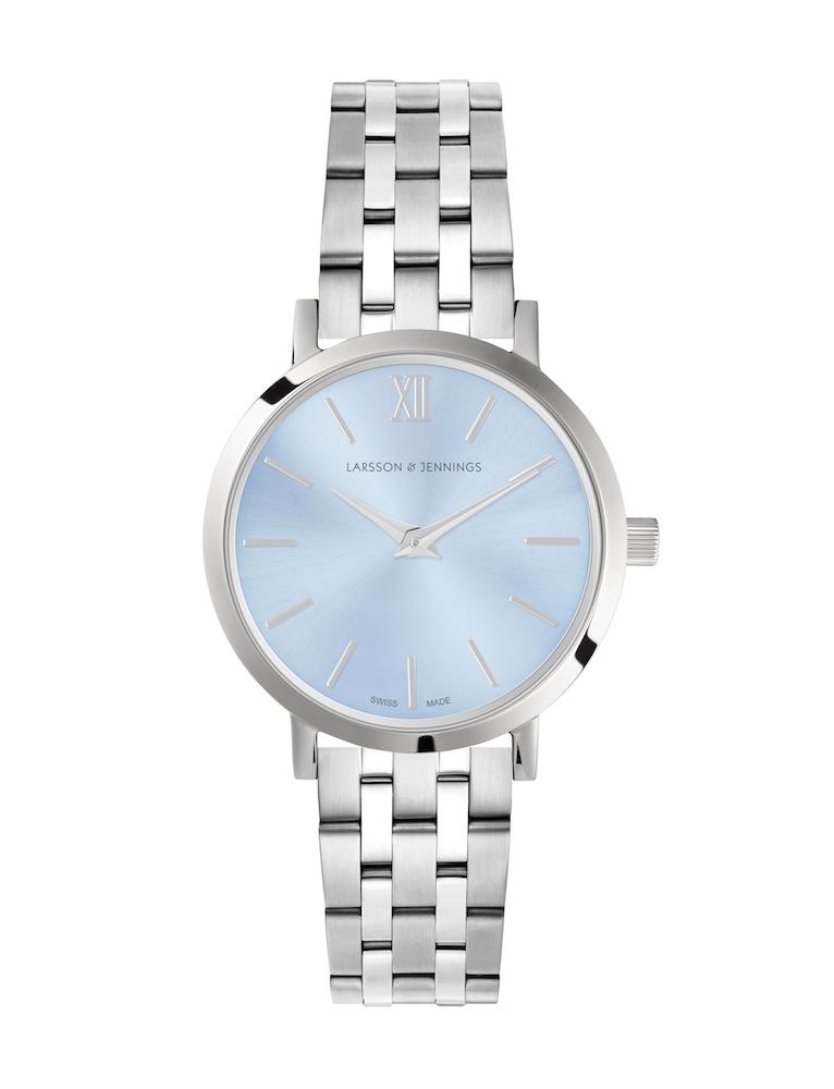 Solaris Lugano Vasa Link 26mm Silver Blue