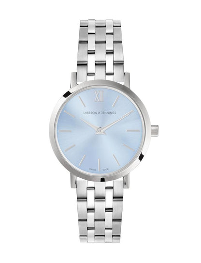 Solaris Lugano Vasa Link 26mm Silver Blue