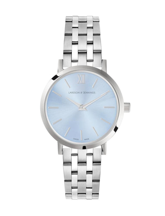 Solaris Lugano Vasa Link 26mm Silver Blue