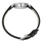 Solaris Lugano Leather 26mm Silver Blue