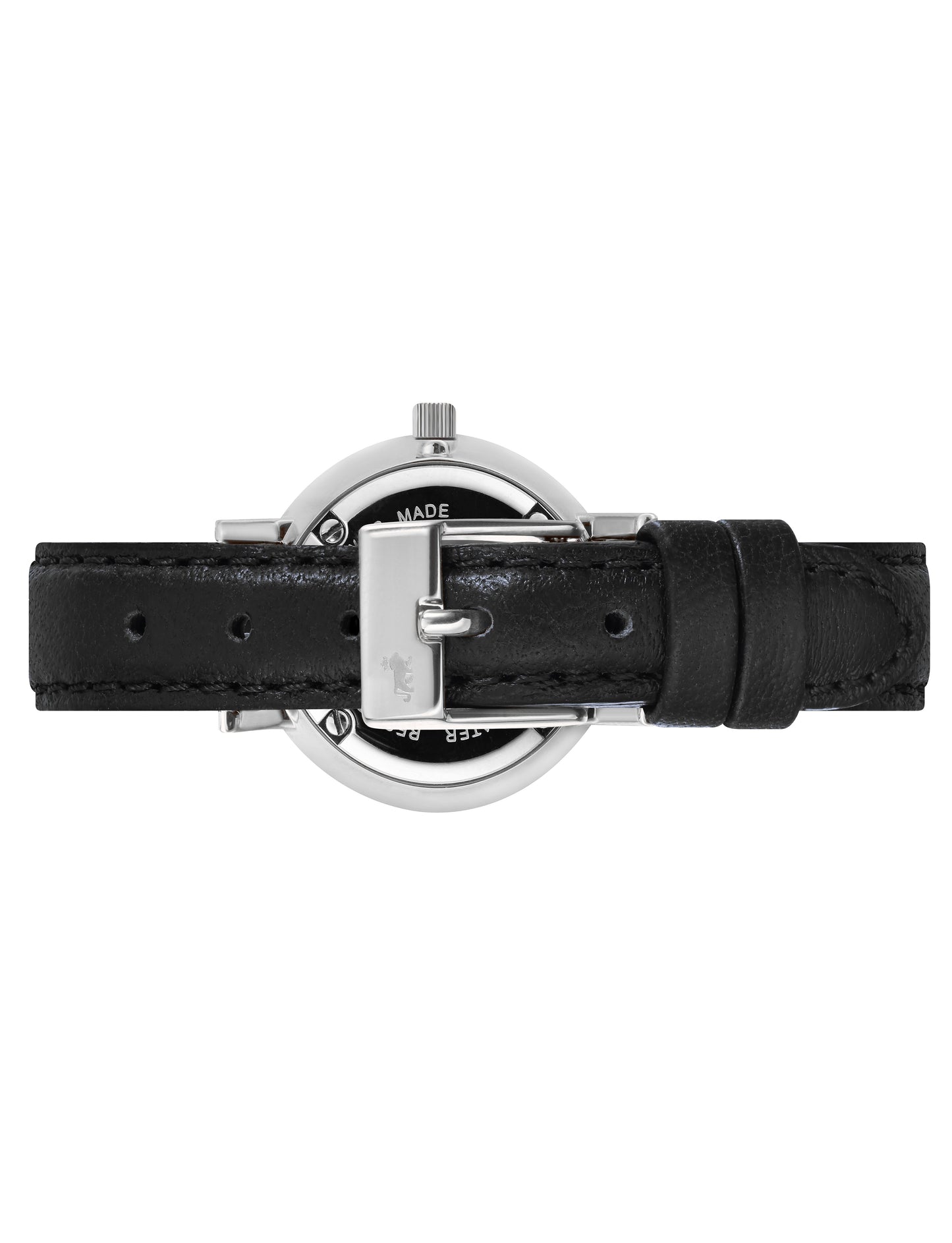 Solaris Lugano Leather 26mm Silver Blue