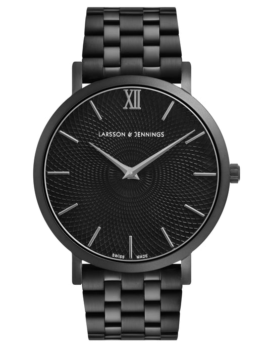 Sloan Guilloche Vasa Link 40mm Black