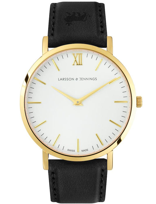 LUGANO 40MM GOLD/WHITE