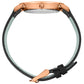 Solaris Lugano Leather 40mm Rose Gold White