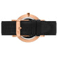 Solaris Lugano Leather 40mm Rose Gold White