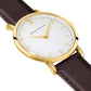 Lj Classic Lugano Leather 40mm Gold White