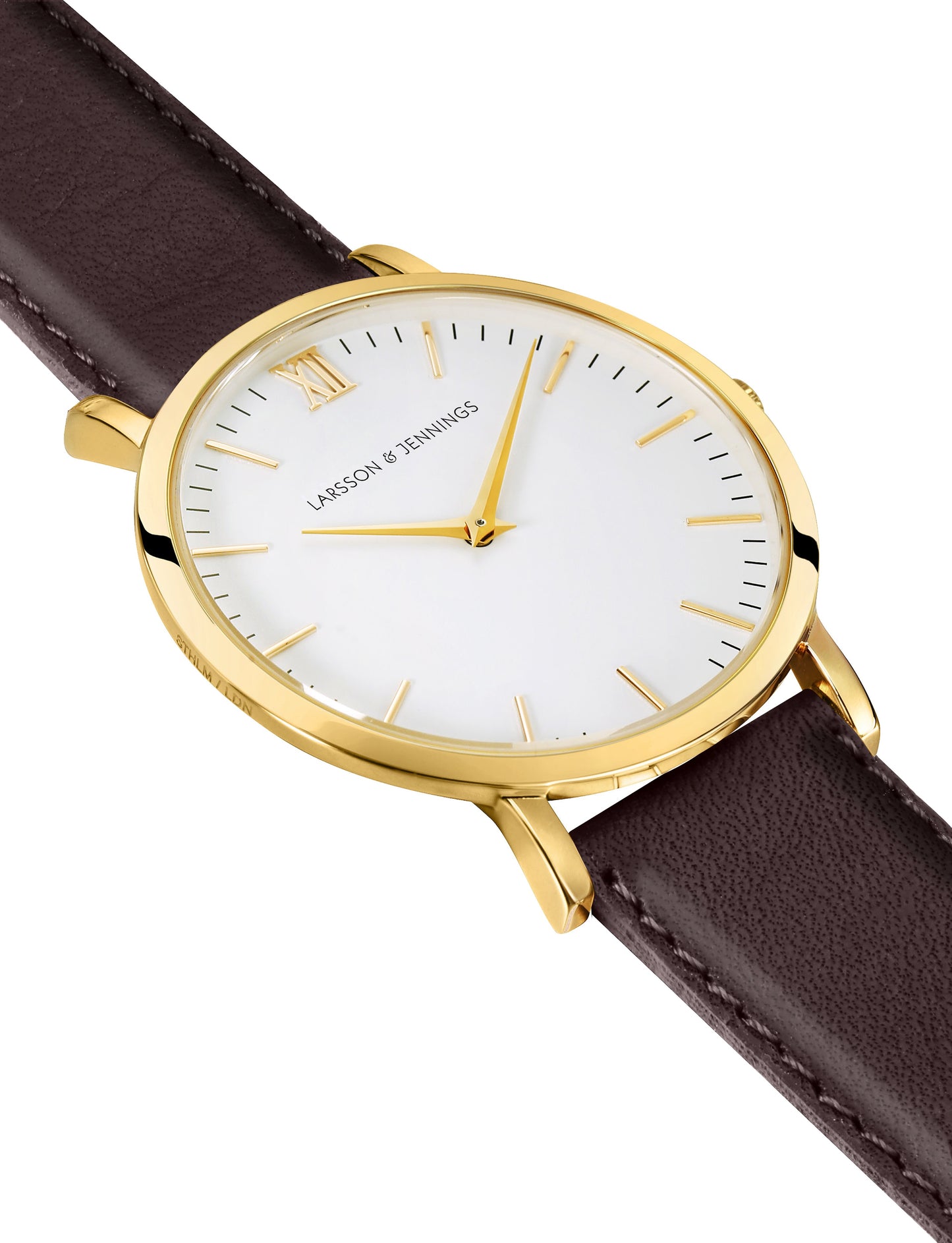 Lj Classic Lugano Leather 40mm Gold White