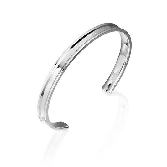 Classic Silver Bangle