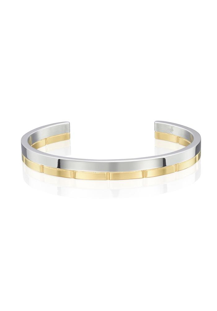 Gold Link Bangle