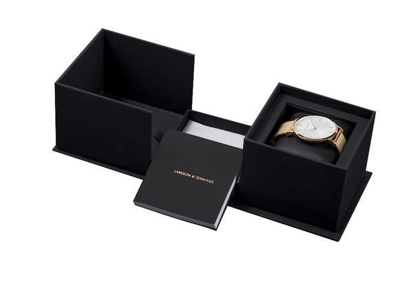 Bernadotte Norse Vasa Link 34mm Silver Pearl