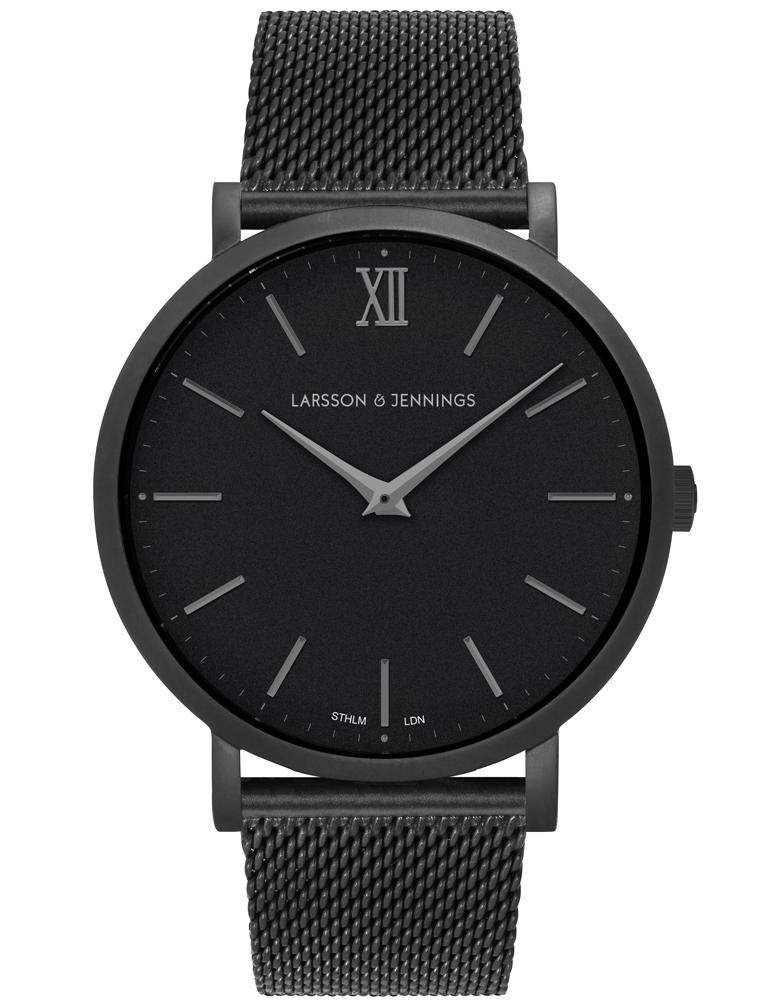 Lugano Milanese 40mm Black