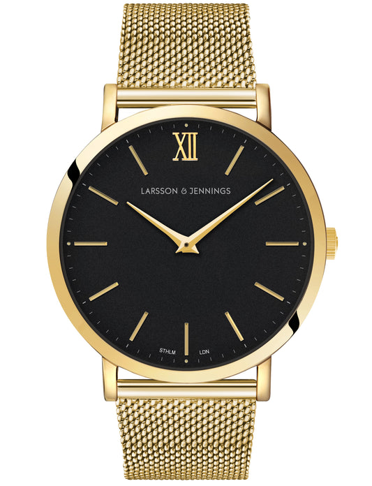 Lugano Milanese 40mm Gold Black