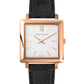Norse 34mm Rose Gold Satin-White