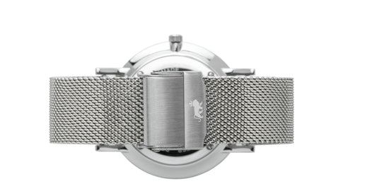 12mm Silver Milanese Strap