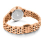 Lugano Vasa Link 26mm Rose Gold Black