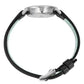 Sloan Cube Leather 26mm Silver White