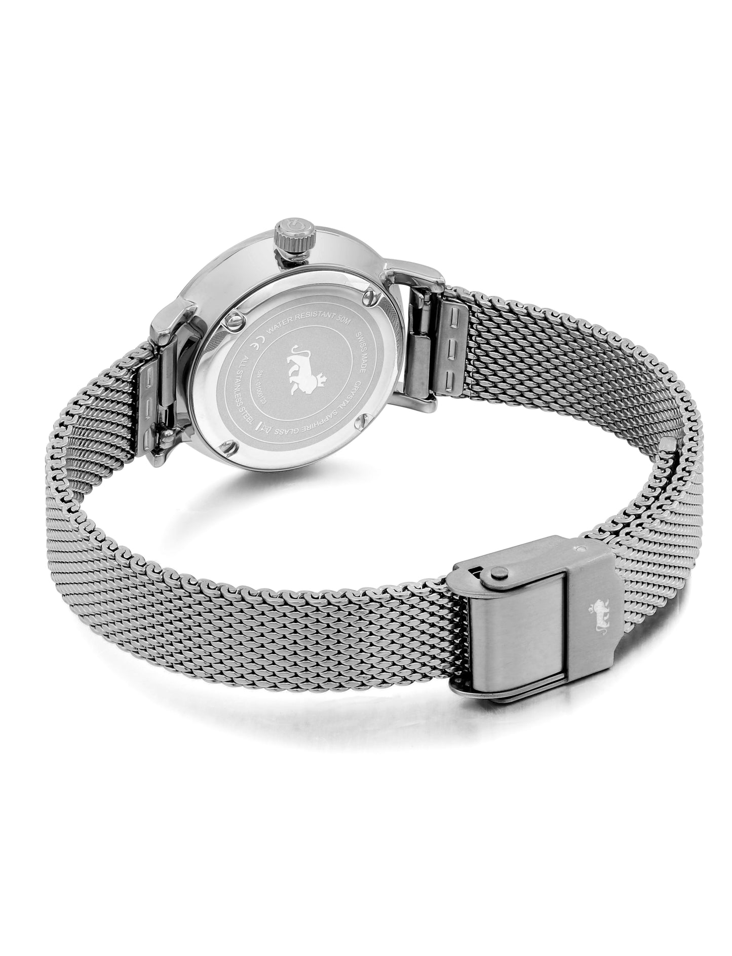 Solaris Lugano Milanese 26mm Silver Blue
