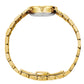 Lugano Vasa Link 26mm Gold Satin-White