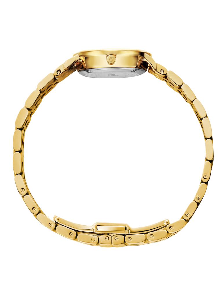 Lugano Vasa Link 26mm Gold Satin-White