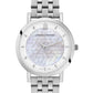 Bernadotte Lugano Vasa Link 33mm Silver Pearl