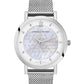 Bernadotte Lugano Milanese 33mm Silver Pearl