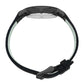 Lugano Black Leather 33mm Black