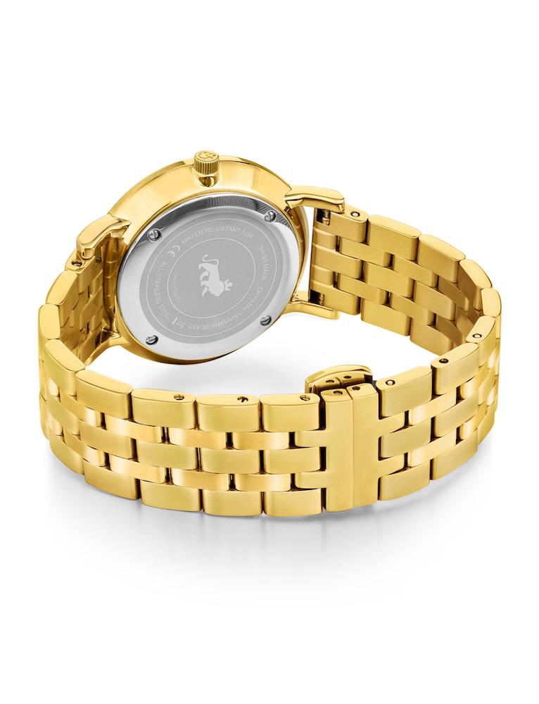 Solaris Lugano Vasa Link 33mm Gold Red
