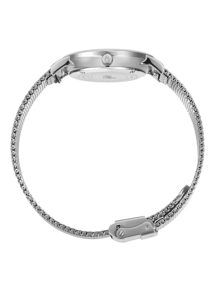 Solaris Lugano Milanese 33mm Silver Aqua